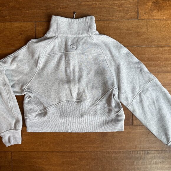 Lululemon Scuba Half-Zip Hoodie – Heather Gray (Size XS/S) - Picture 6 of 6